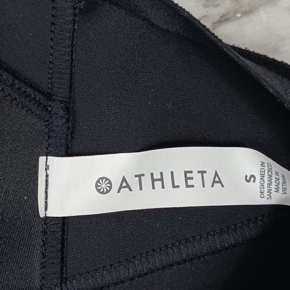 ATHLETA A-C essential bra convertible black small yoga sport - Picture 5 of 6